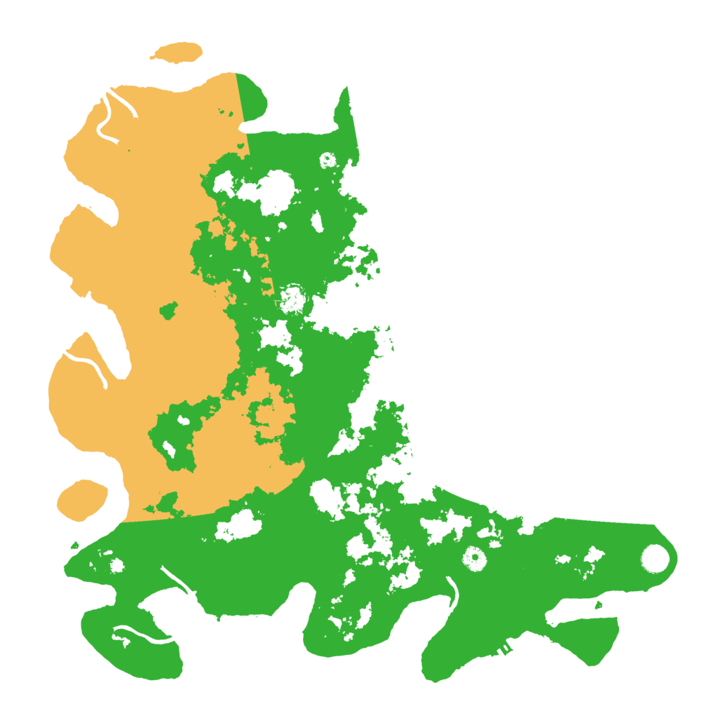 Biome Rust Map: Procedural Map, Size: 4500, Seed: 416963461