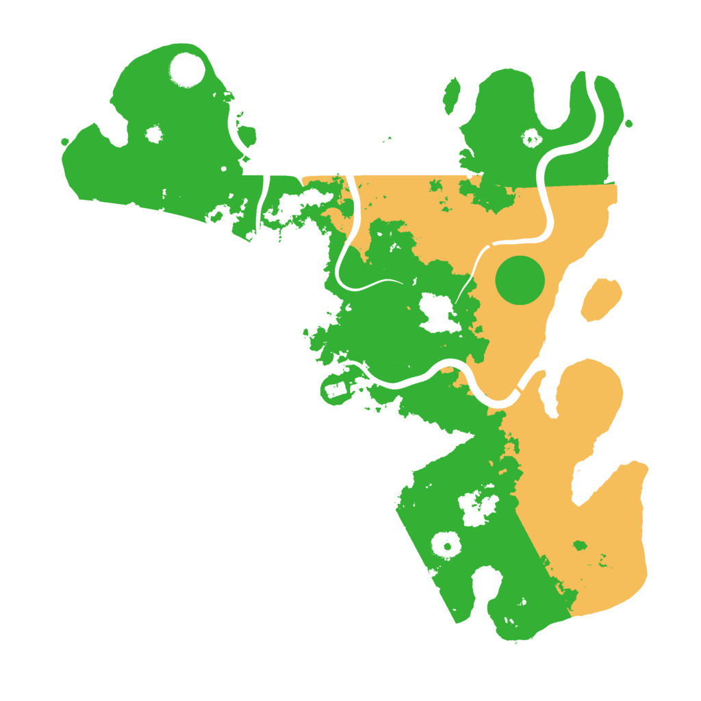 Biome Rust Map: Procedural Map, Size: 3750, Seed: 2112023
