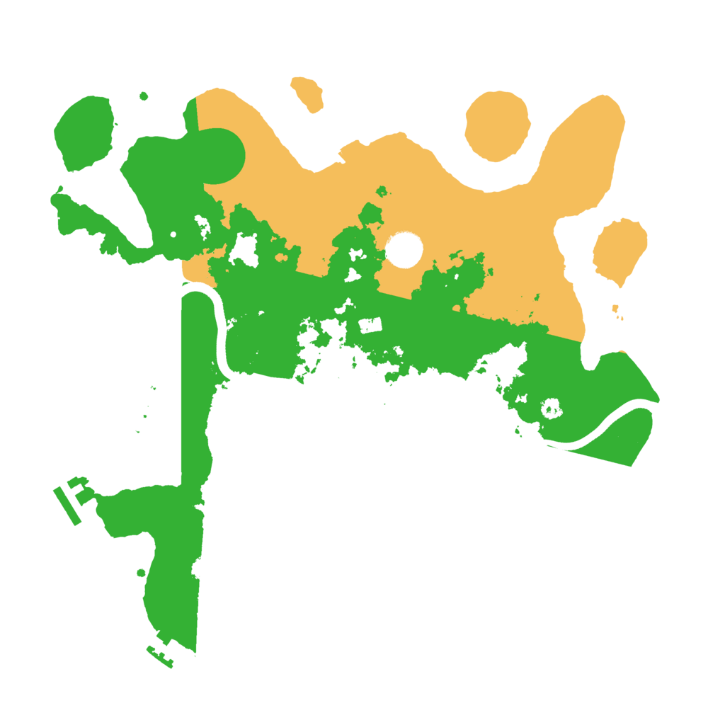 Biome Rust Map: Procedural Map, Size: 3500, Seed: 1787164035