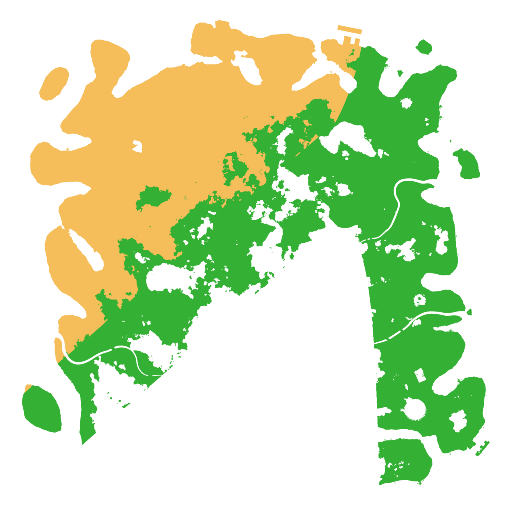Biome Rust Map: Procedural Map, Size: 4250, Seed: 1061302048