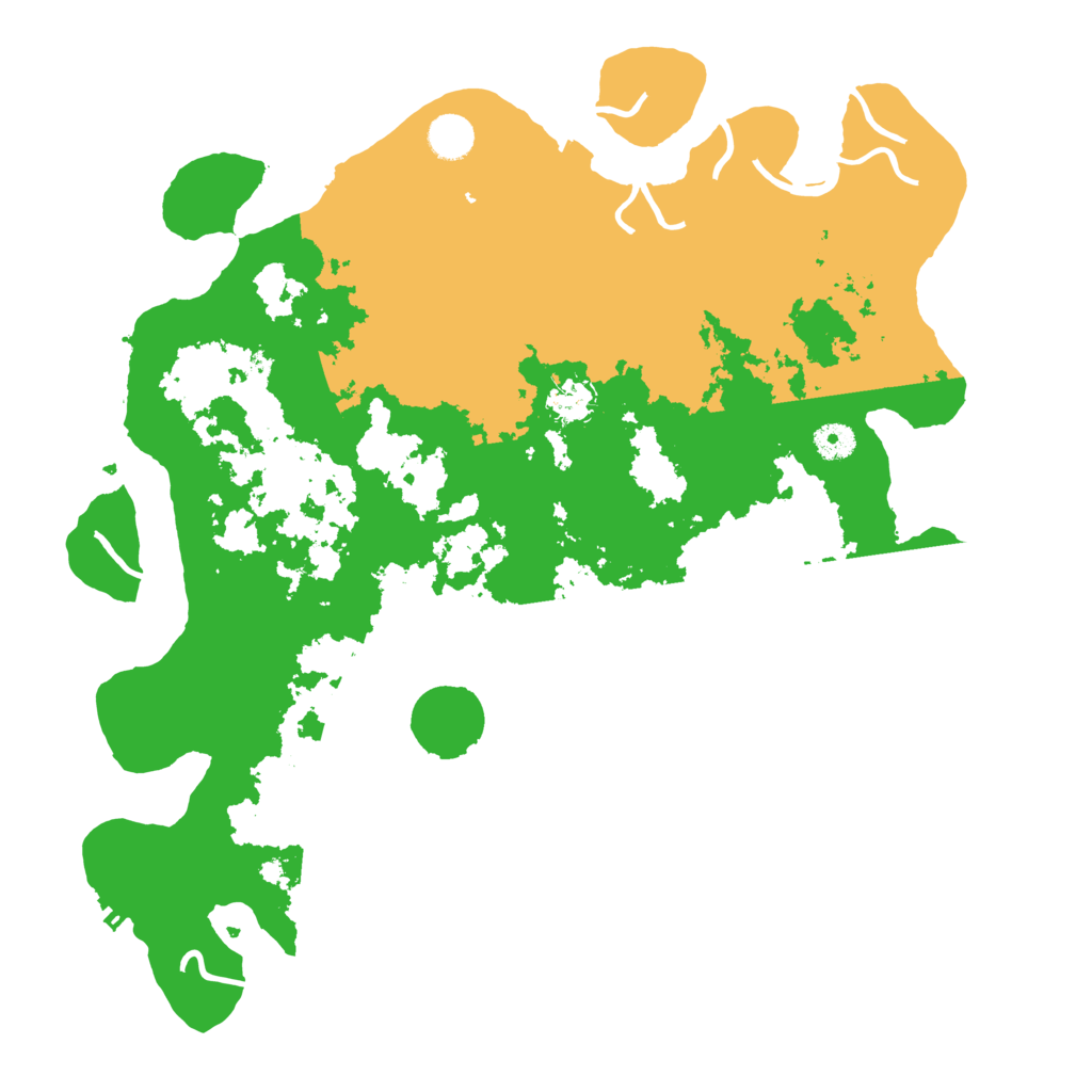 Biome Rust Map: Procedural Map, Size: 4205, Seed: 1117845479