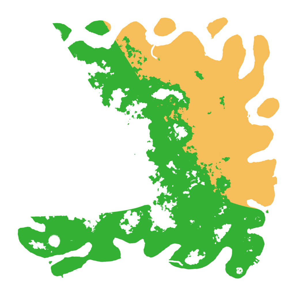 Biome Rust Map: Procedural Map, Size: 4500, Seed: 1854899376