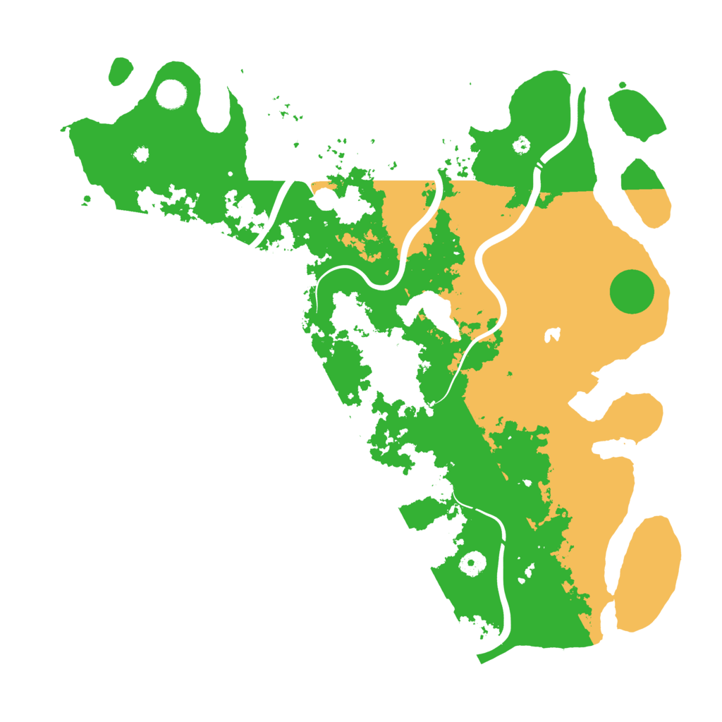 Biome Rust Map: Procedural Map, Size: 4300, Seed: 2112023