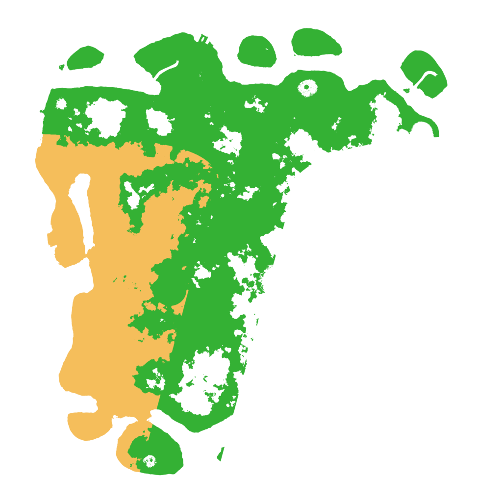 Biome Rust Map: Procedural Map, Size: 4250, Seed: 2143