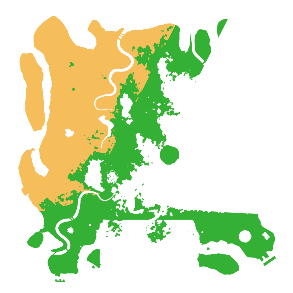 Biome Rust Map: Procedural Map, Size: 4250, Seed: 1076199575
