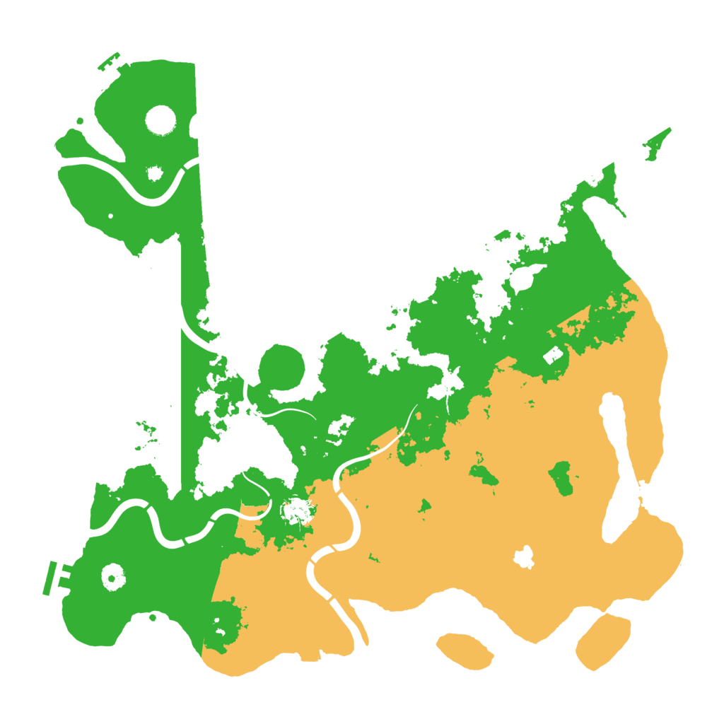 Biome Rust Map: Procedural Map, Size: 4250, Seed: 1566077464