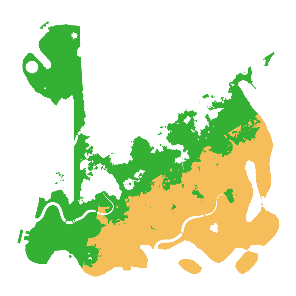 Biome Rust Map: Procedural Map, Size: 4250, Seed: 1566077464