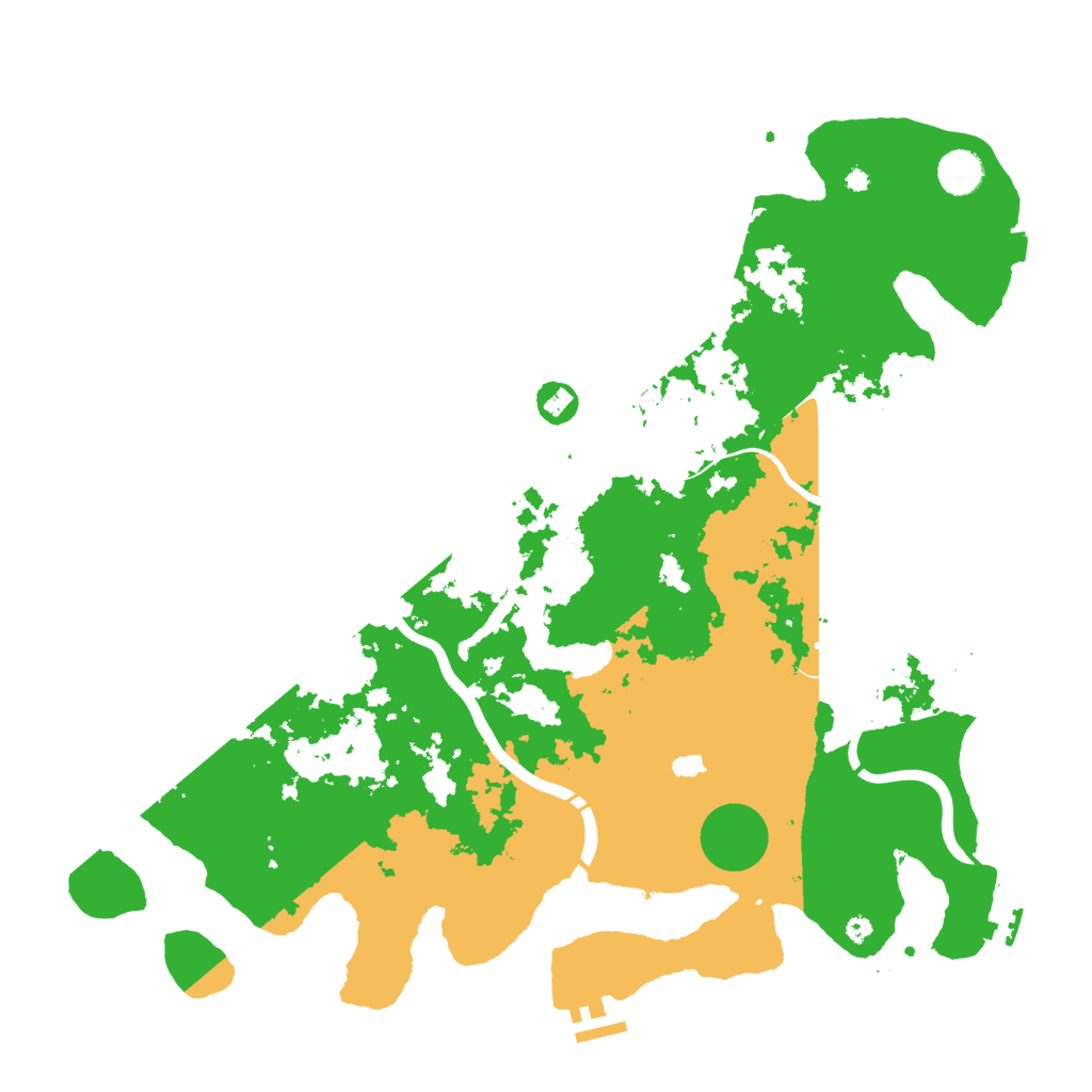 Biome Rust Map: Procedural Map, Size: 4250, Seed: 801520341