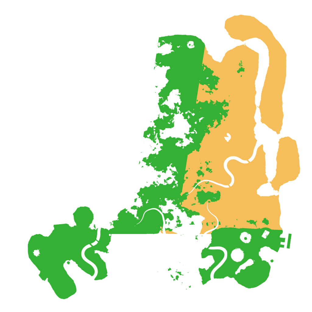 Biome Rust Map: Procedural Map, Size: 4250, Seed: 1468685746