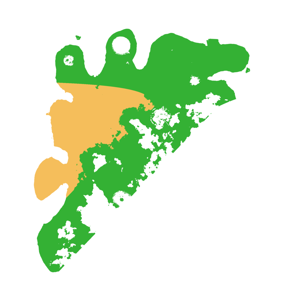 Biome Rust Map: Procedural Map, Size: 3000, Seed: 736254343