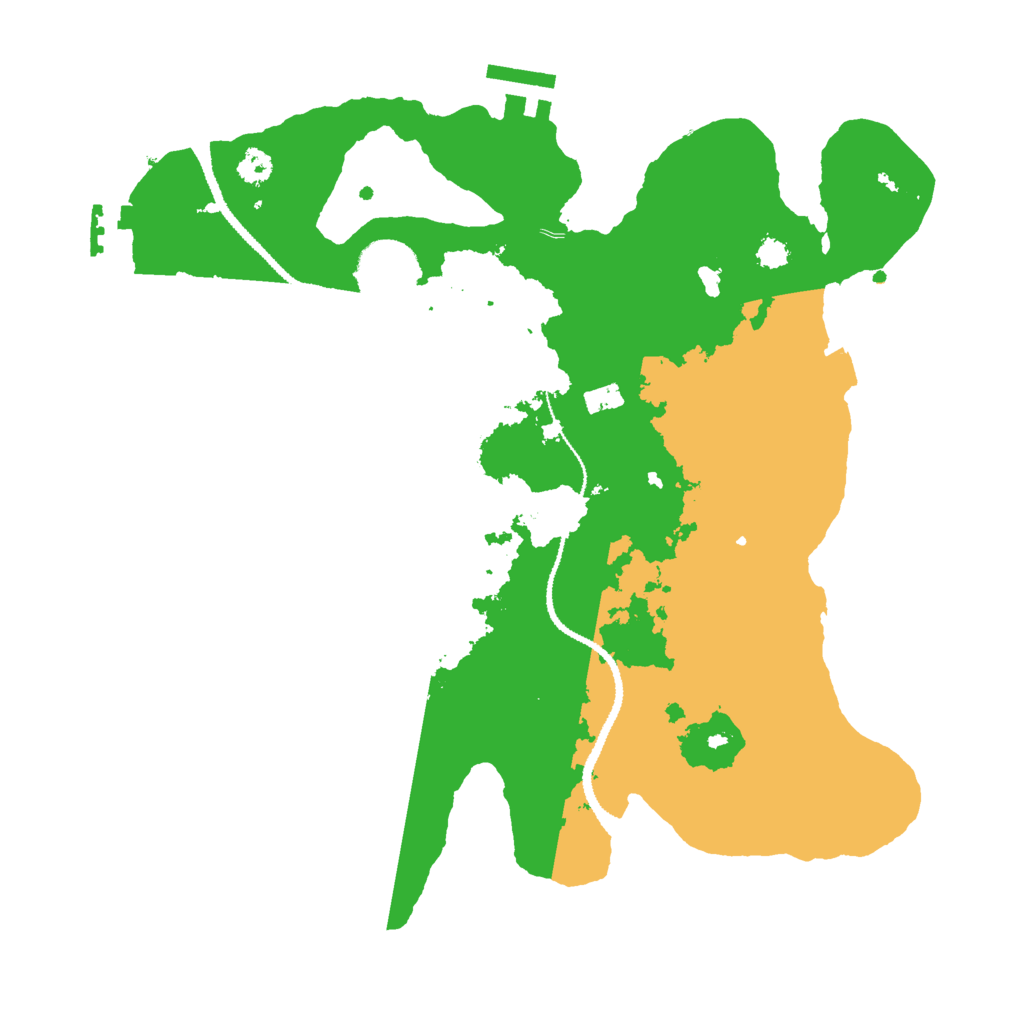 Biome Rust Map: Procedural Map, Size: 3000, Seed: 303944563