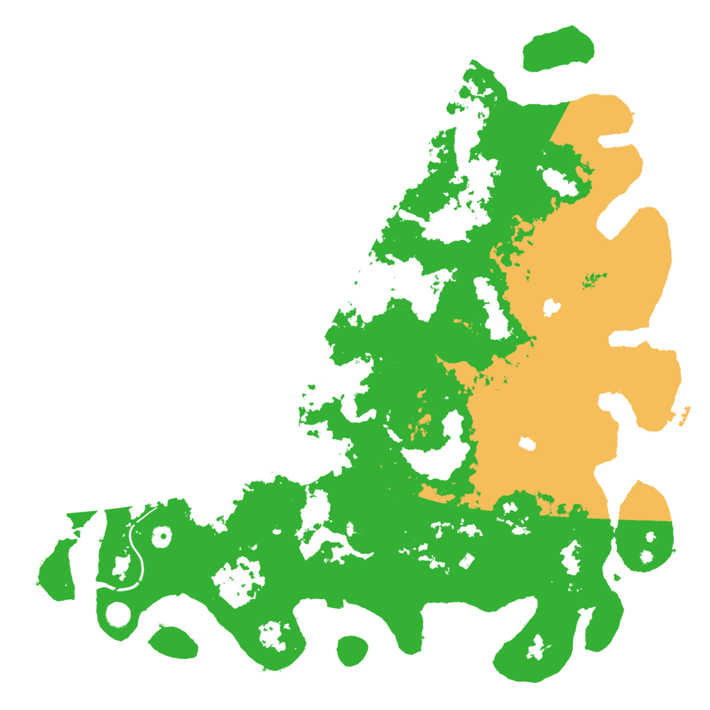 Biome Rust Map: Procedural Map, Size: 5000, Seed: 744471981