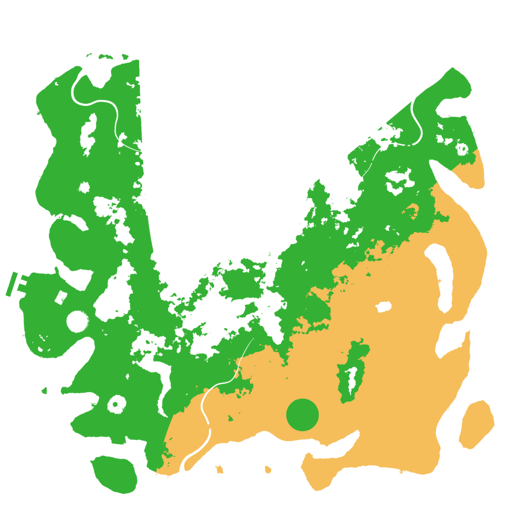 Biome Rust Map: Procedural Map, Size: 4250, Seed: 2014095653