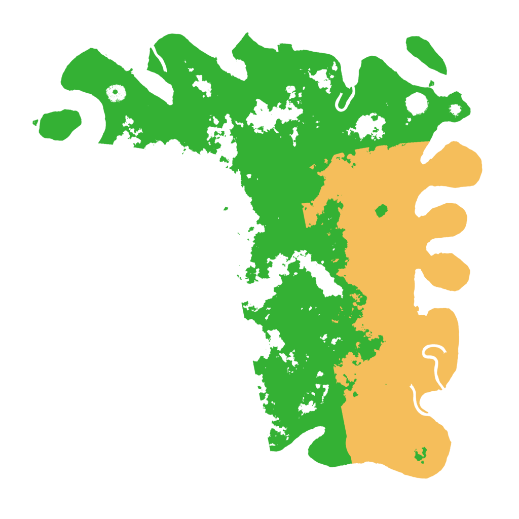 Biome Rust Map: Procedural Map, Size: 4250, Seed: 660999