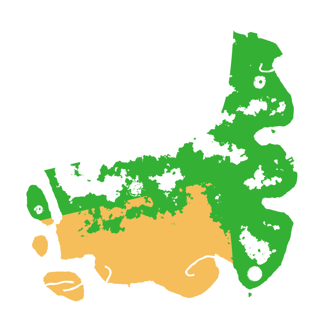 Biome Rust Map: Procedural Map, Size: 3850, Seed: 1252804048