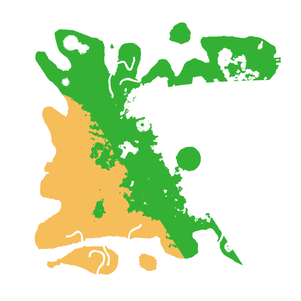 Biome Rust Map: Procedural Map, Size: 3500, Seed: 1209758851