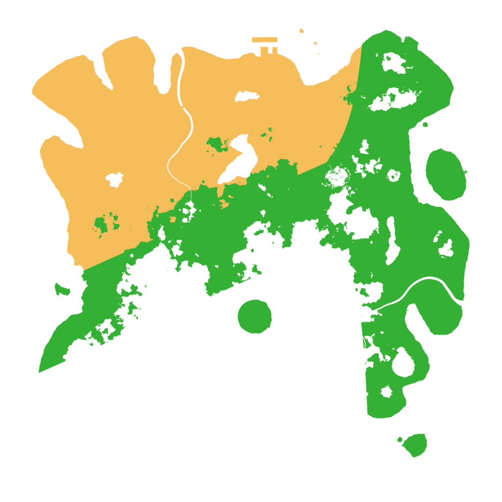 Biome Rust Map: Procedural Map, Size: 4000, Seed: 1684425834