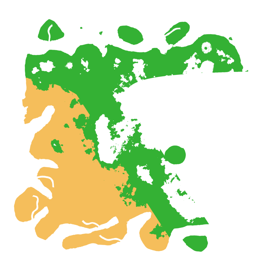 Biome Rust Map: Procedural Map, Size: 3800, Seed: 425598