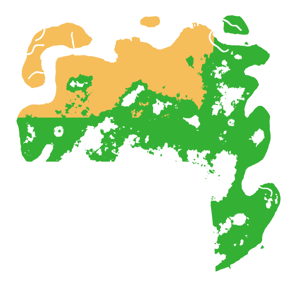 Biome Rust Map: Procedural Map, Size: 4250, Seed: 625143089