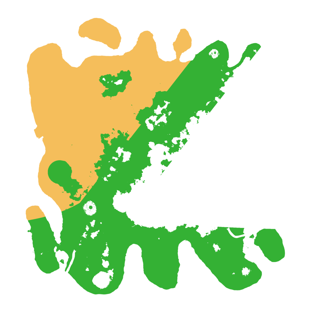 Biome Rust Map: Procedural Map, Size: 3500, Seed: 472308976