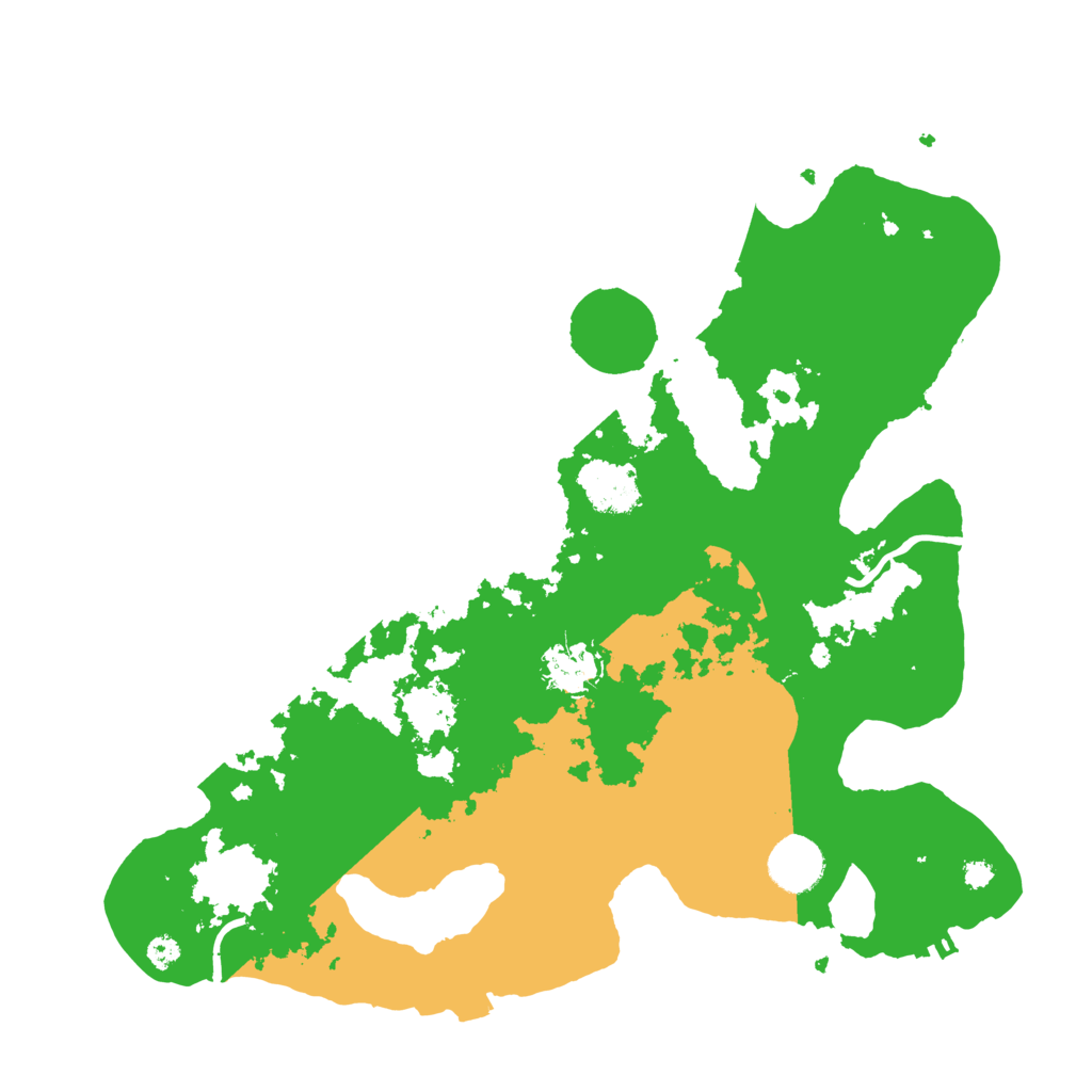 Biome Rust Map: Procedural Map, Size: 3500, Seed: 1333192844