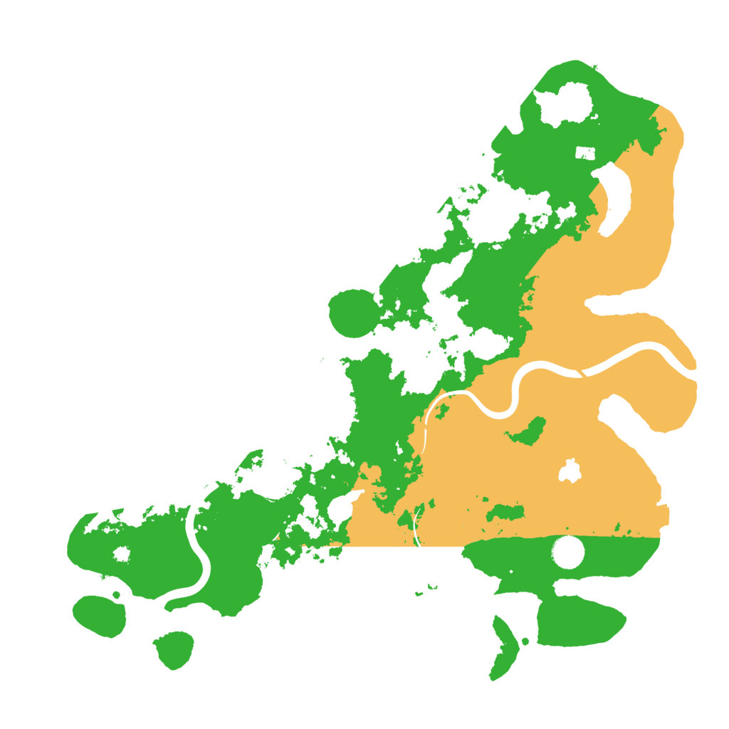 Biome Rust Map: Procedural Map, Size: 4000, Seed: 629861904