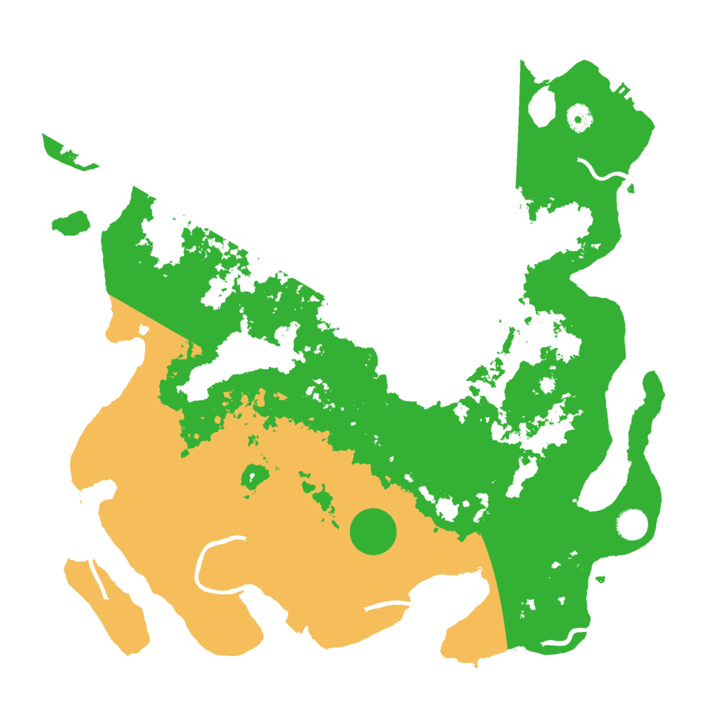 Biome Rust Map: Procedural Map, Size: 4000, Seed: 116563270