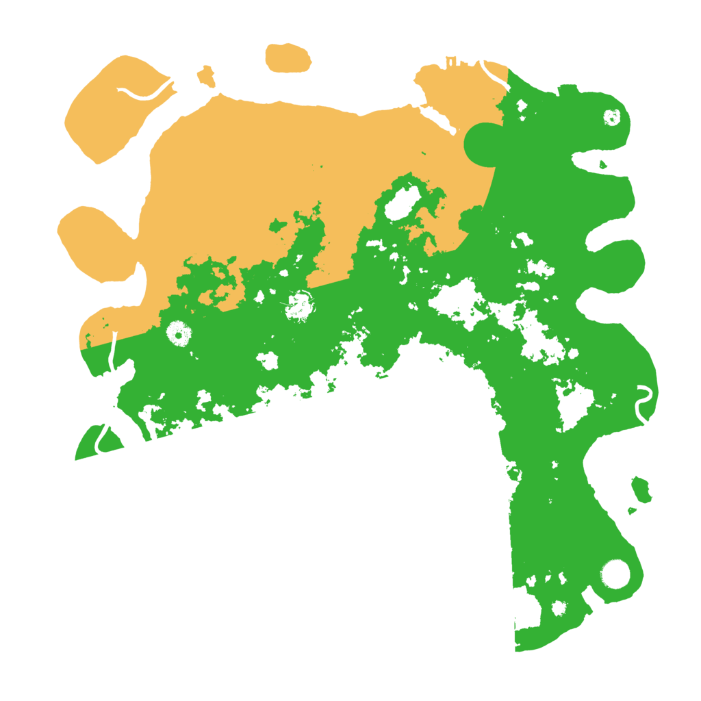 Biome Rust Map: Procedural Map, Size: 4250, Seed: 33070671
