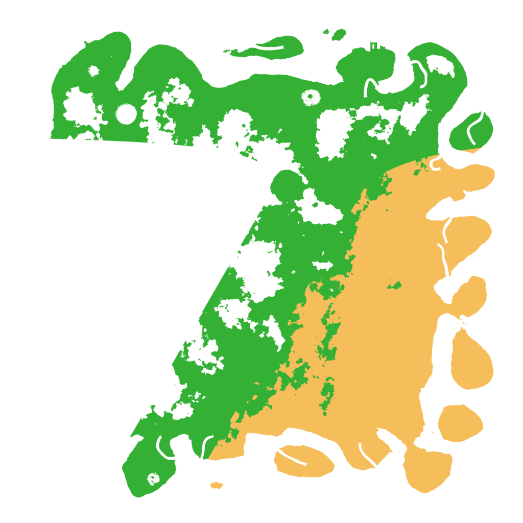 Biome Rust Map: Procedural Map, Size: 4500, Seed: 28316614