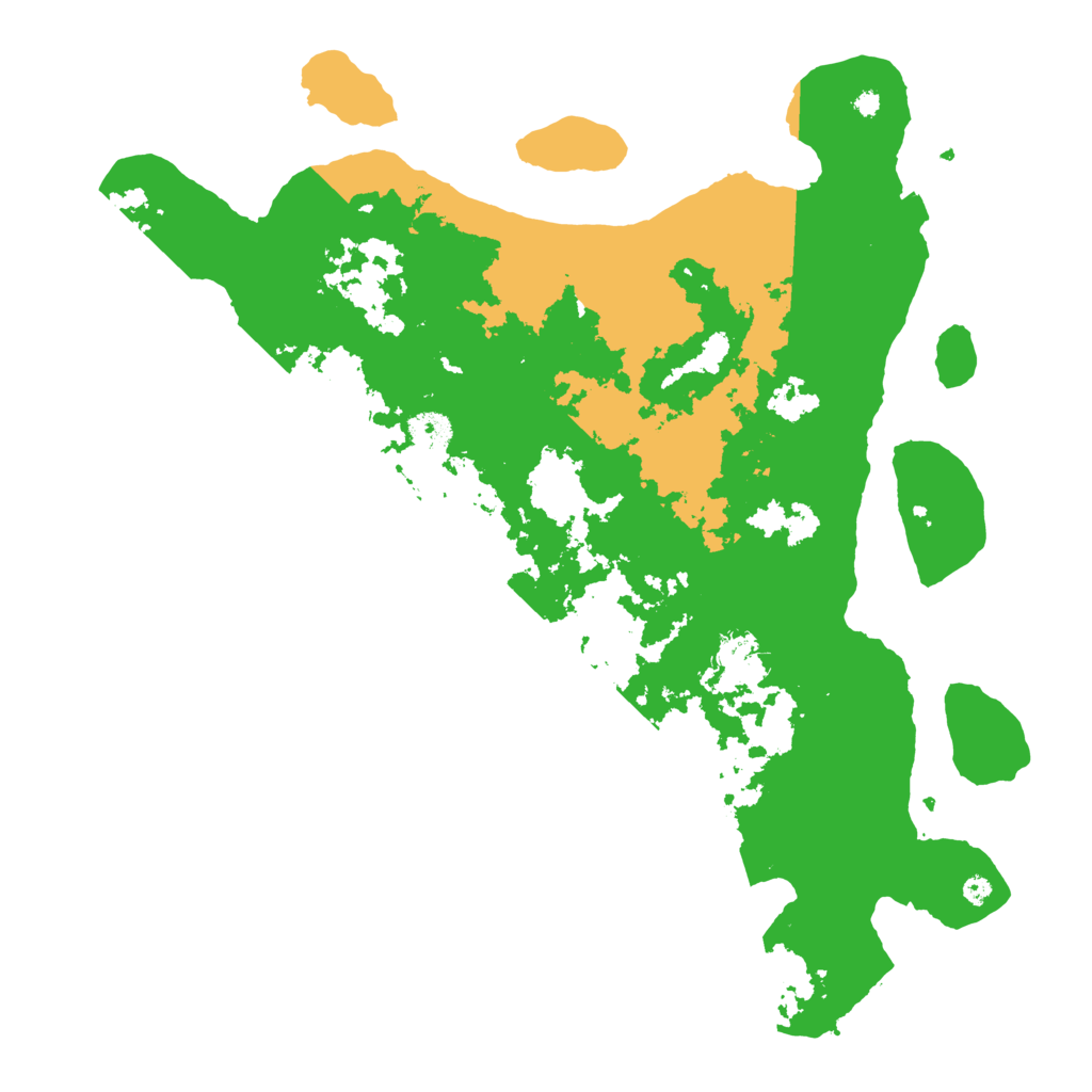 Biome Rust Map: Procedural Map, Size: 4000, Seed: 25071987