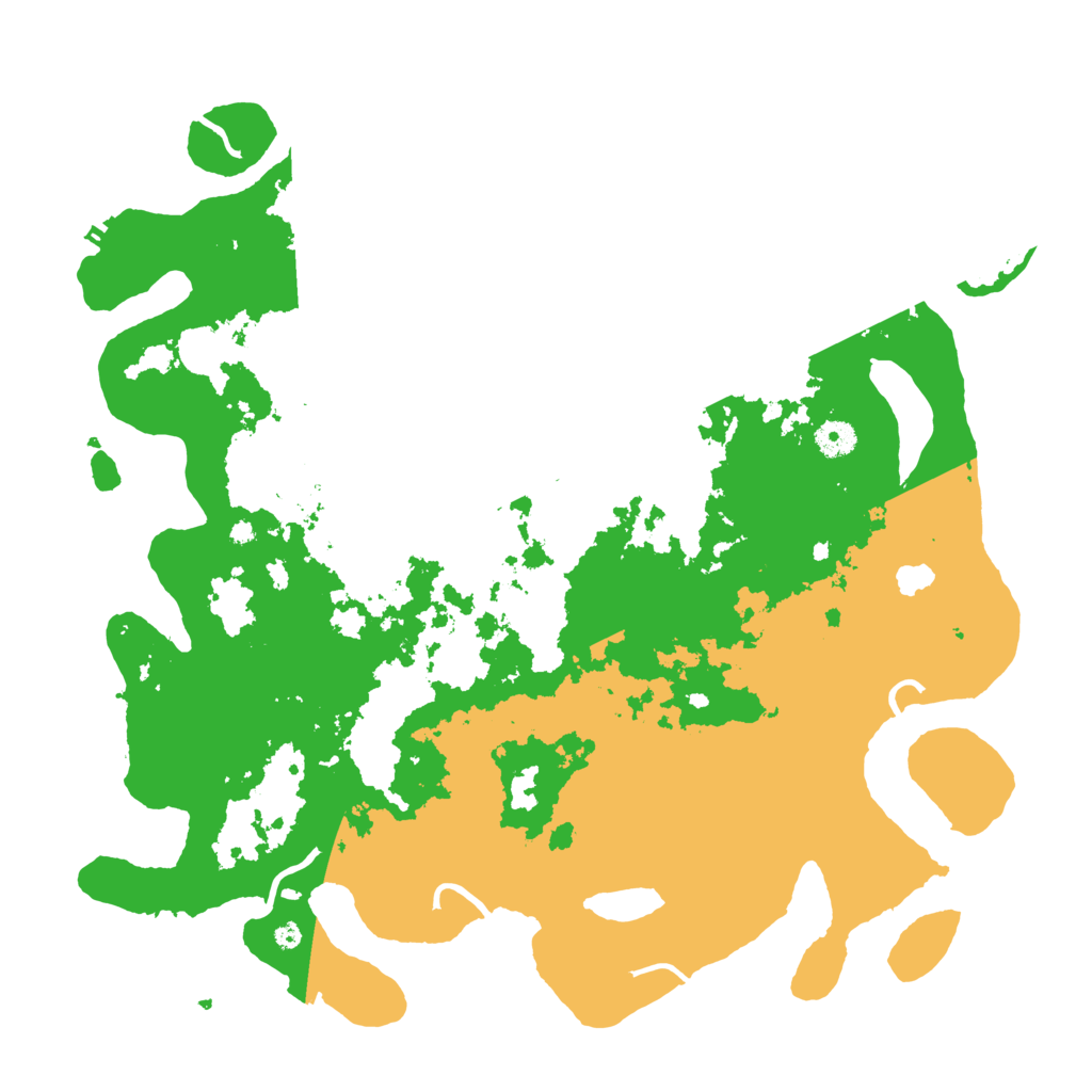 Biome Rust Map: Procedural Map, Size: 4250, Seed: 1222999996