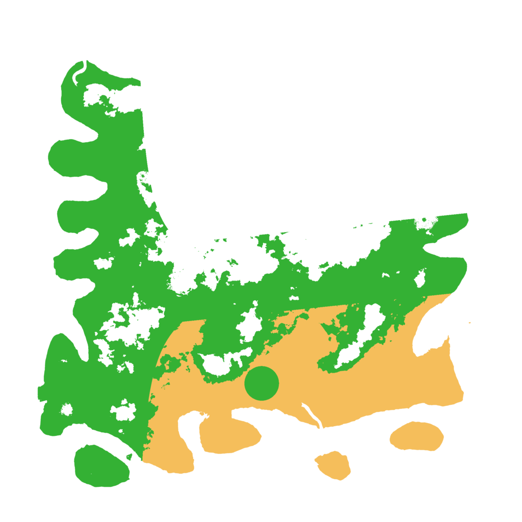 Biome Rust Map: Procedural Map, Size: 4000, Seed: 52538027