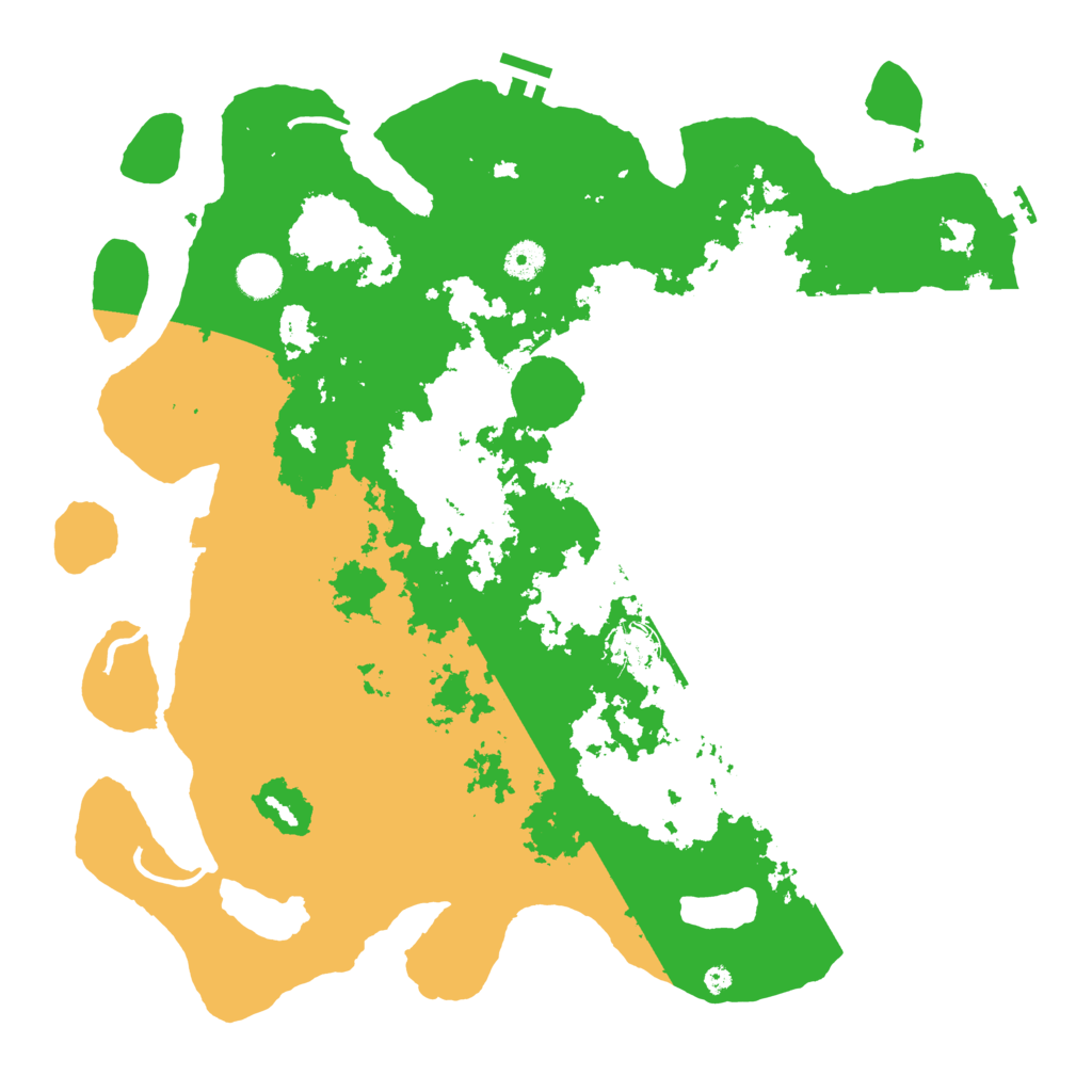 Biome Rust Map: Procedural Map, Size: 4200, Seed: 42069420