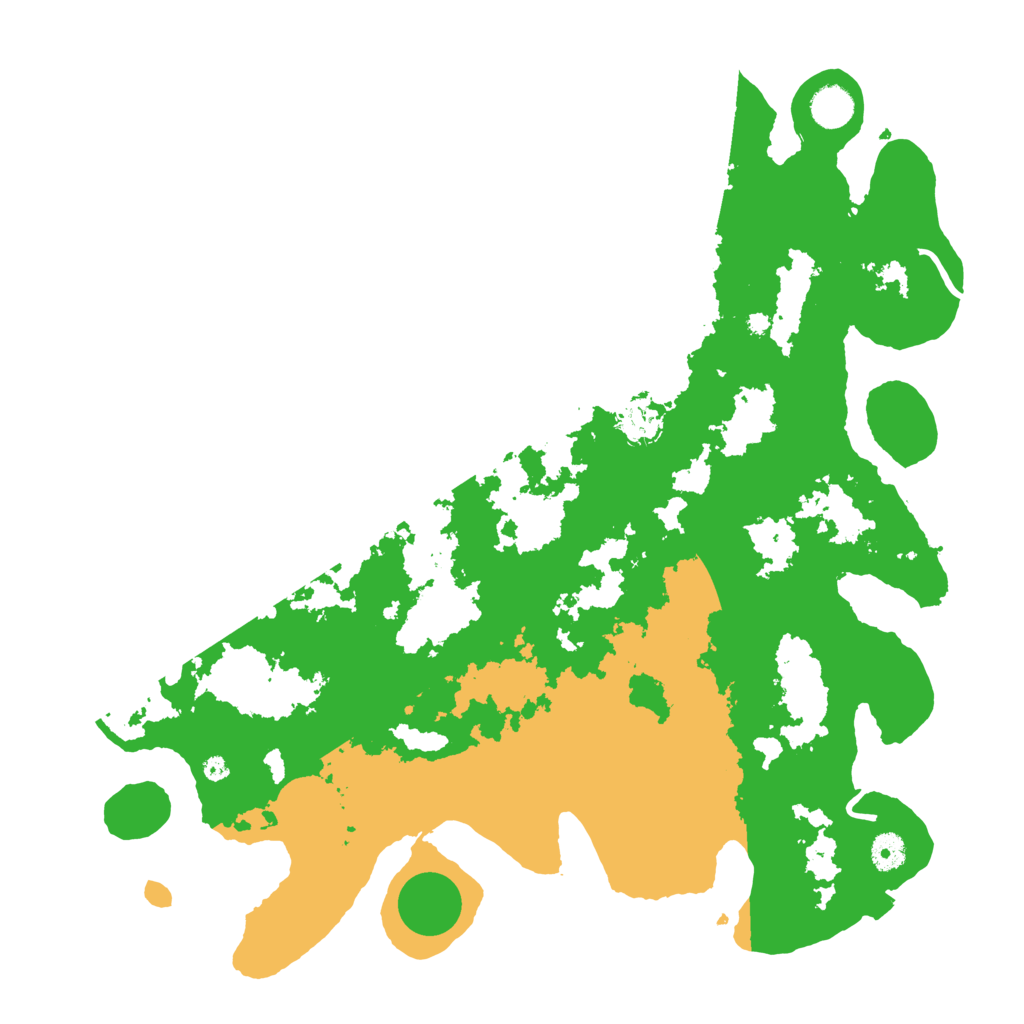 Biome Rust Map: Procedural Map, Size: 4250, Seed: 46920245