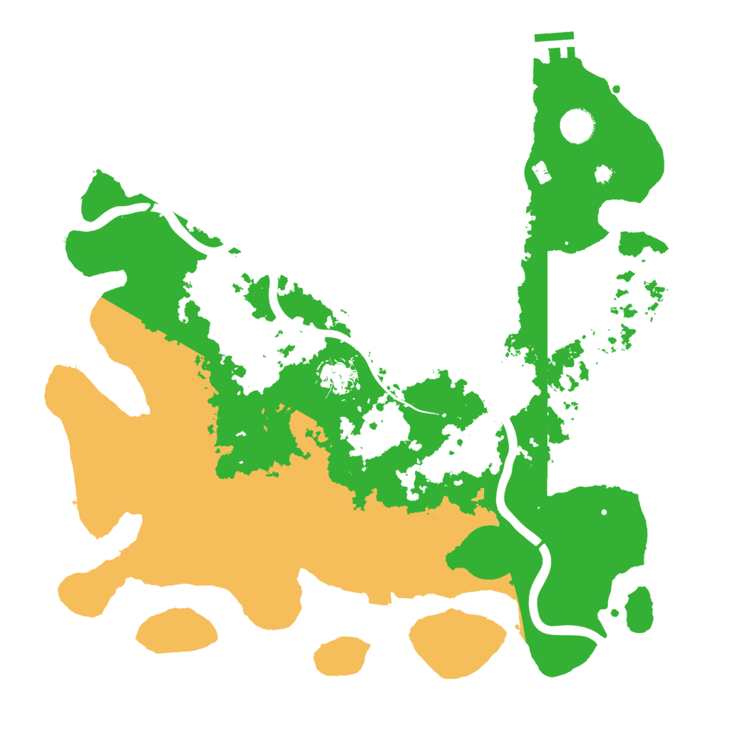 Biome Rust Map: Procedural Map, Size: 3750, Seed: 181224