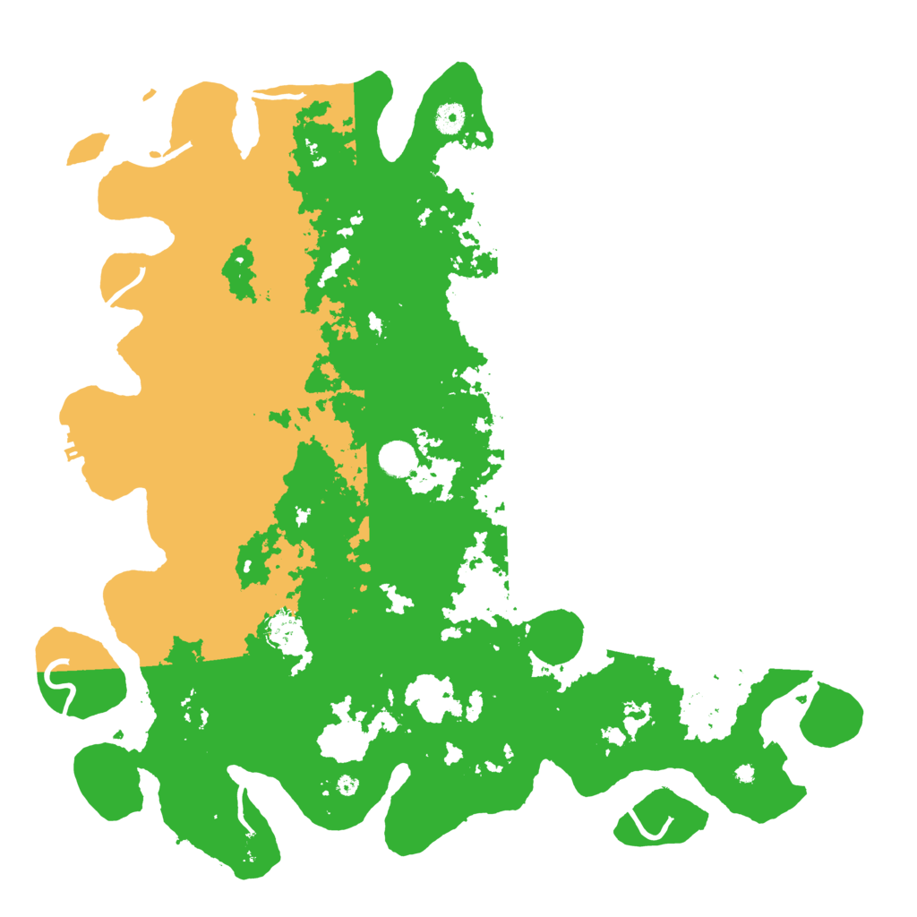 Biome Rust Map: Procedural Map, Size: 4500, Seed: 543157048