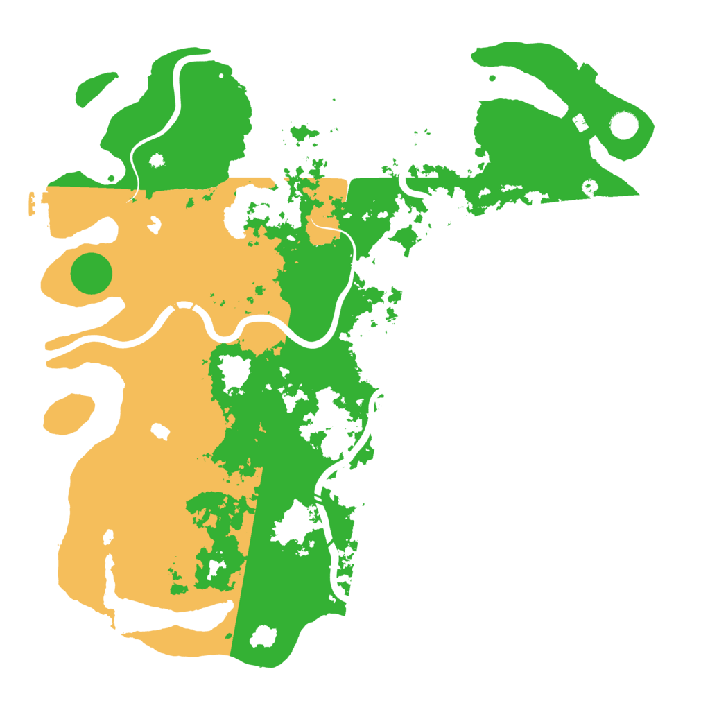 Biome Rust Map: Procedural Map, Size: 4500, Seed: 655140121