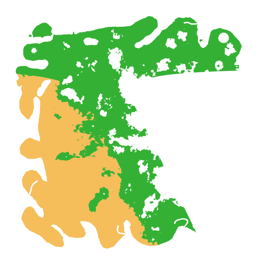 Biome Rust Map: Procedural Map, Size: 4500, Seed: 1409866702