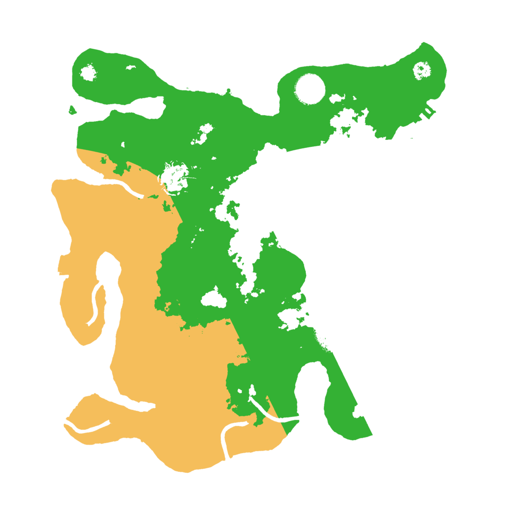 Biome Rust Map: Procedural Map, Size: 3000, Seed: 537862