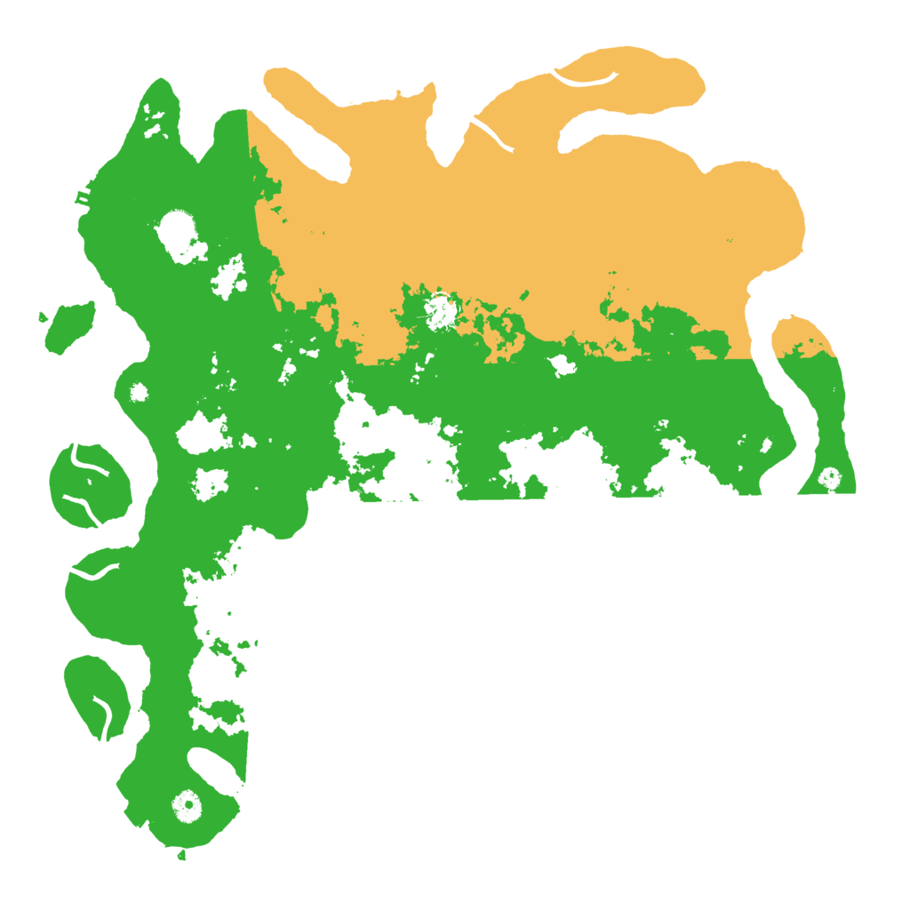 Biome Rust Map: Procedural Map, Size: 4500, Seed: 1396924735