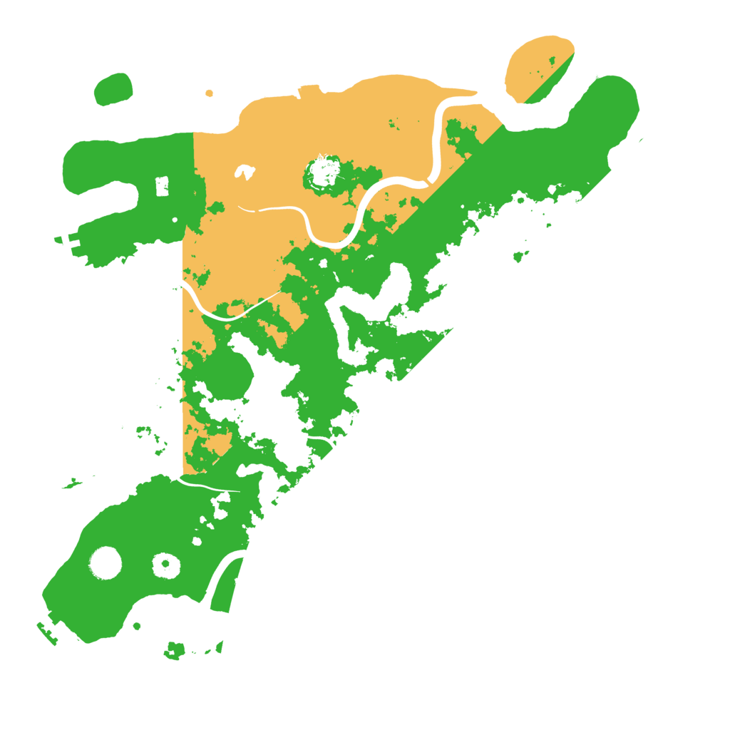 Biome Rust Map: Procedural Map, Size: 4000, Seed: 591655743