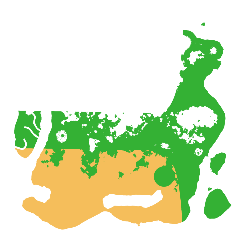 Biome Rust Map: Procedural Map, Size: 3250, Seed: 576763087