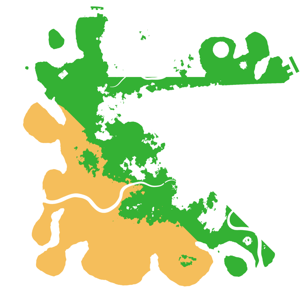 Biome Rust Map: Procedural Map, Size: 3650, Seed: 90393626