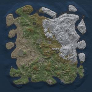 Thumbnail Rust Map: Procedural Map, Size: 4250, Seed: 67384727, 17 Monuments