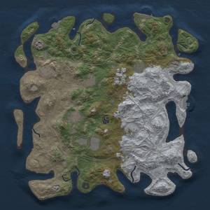 Thumbnail Rust Map: Procedural Map, Size: 4250, Seed: 2046843351, 17 Monuments