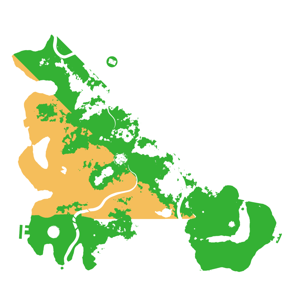 Biome Rust Map: Procedural Map, Size: 4250, Seed: 156066843