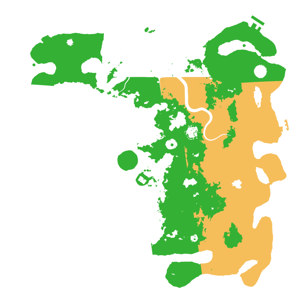 Biome Rust Map: Procedural Map, Size: 4250, Seed: 2048563727