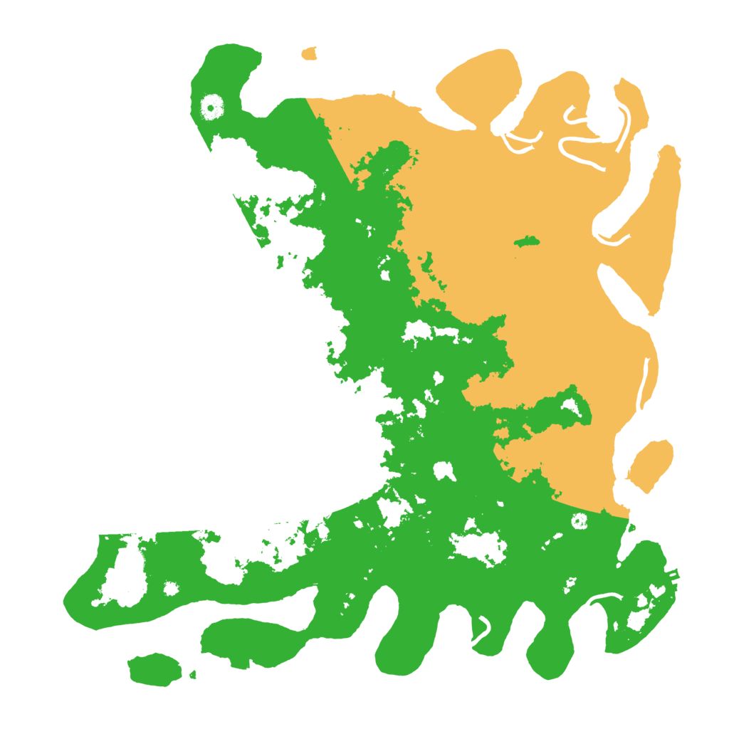 Biome Rust Map: Procedural Map, Size: 4500, Seed: 270423081