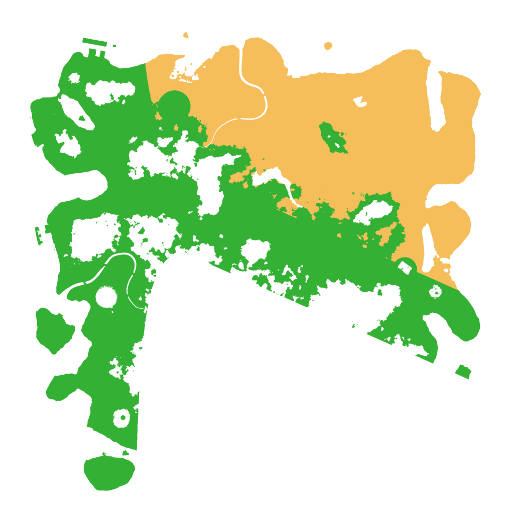 Biome Rust Map: Procedural Map, Size: 4250, Seed: 85302