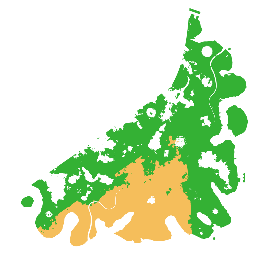 Biome Rust Map: Procedural Map, Size: 4250, Seed: 92108414